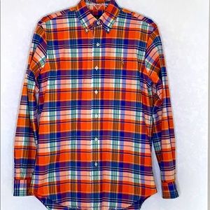 Ralph Lauren Plaid Button Down SZ S
